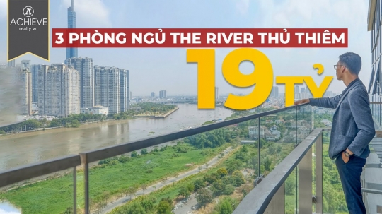 Video: 3 Phòng ngủ The River Thủ Thiêm đẹp như khách sạn 5 sao | Bán 19 Tỷ | 125m2 | View Sông Toàn Diện
